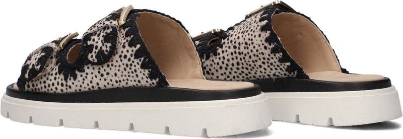 Maruti - Dilan Pixel - Slipper - Zwart - Leer