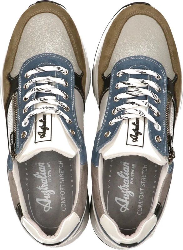 Australian Footwear - 15.1646.04 Sneakers - Grey-Blue-Green