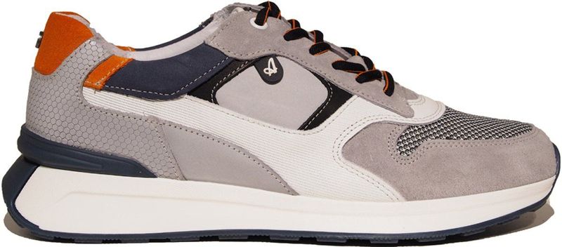 Australian - KYOTO - Sneakers - Grijs Combi - Leren - Wijdte G