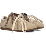 Maruti - Elena - Lage Sneakers - Bruin - Katoen