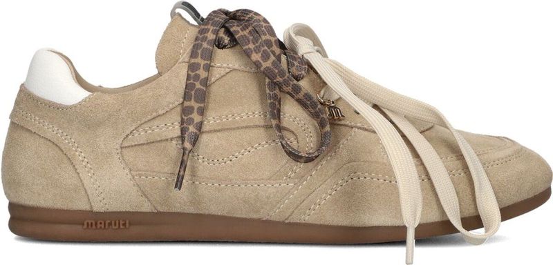 Maruti - Elena - Lage Sneakers - Bruin - Katoen