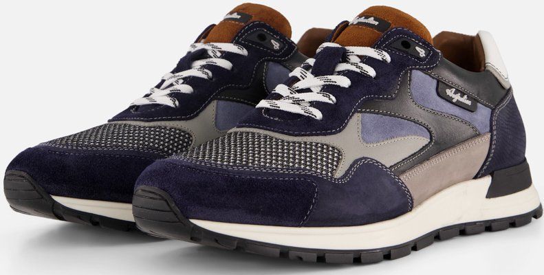 Australian - Tiago - Sneakers - Leer - Zwart