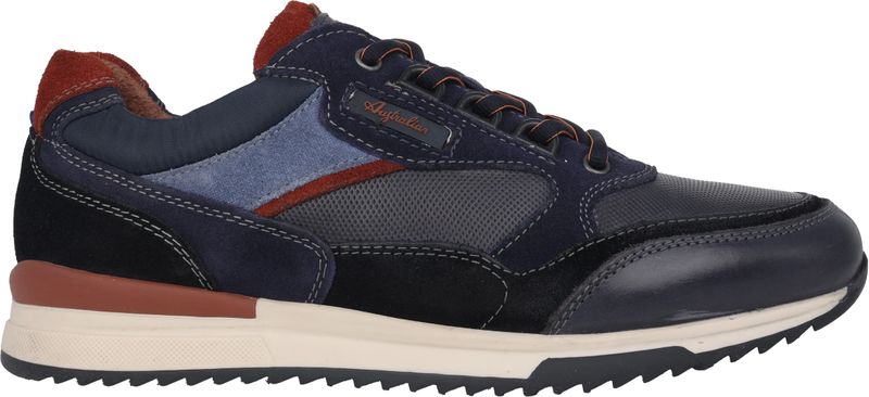 Australian - Roberto - Heren Sneaker - Grijs - Leer