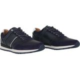 Sneaker - Navarone - Multikleur - Leer - Nylon Neus - Vetersluiting