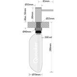 Quooker - Zeeppomp Nordic - Chroom - Kraan Accessoire