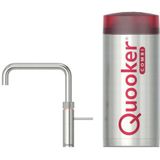 Quooker Fusion square met COMBI+ boiler 3-in-1 kraan RVS