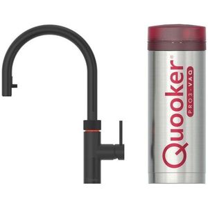 Quooker PRO3 Flex Zwart inbouw kokend water kraan zwart zuinig energieklasse A | .