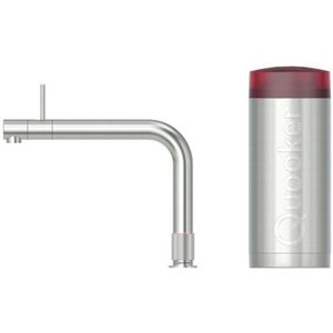 Quooker COMBI+ Front RVS inbouw kokend water kraan rvs (roestvrijstaal) zuinig energieklasse A | .