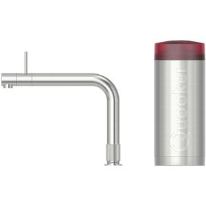 Quooker Front kokendwaterkraan - Combi reservoir - Warm / kokend water - RVS geborsteld 22FRONTRVS