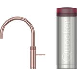Quooker - Fusion Round - Kookkraan - Rosé Koper - Combi Reservoir