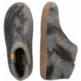 Pantoffel Tofvel Unisex Mula Black Grey Multi-Schoenmaat 40