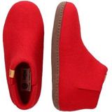 Tofvel Pantoffels Unisex Mula Rood Wolvilt