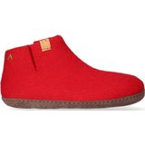 Tofvel Pantoffels Unisex Mula Rood Wolvilt