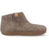 Tofvel - Mula - Pantoffel - Marbled Brown - 100% Wolvilt