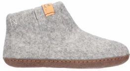 Tofvel - Luna - Pantoffel - Marbled Light Grey - 100% Wolvilt