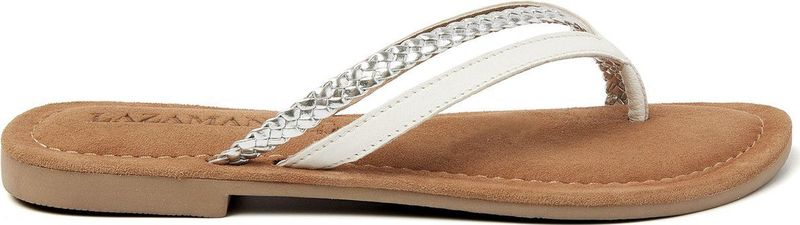 Lazamani - 33759 - Slipper - Zilver - Leer
