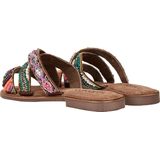 Lazamani Charlie Dames Slippers Tan