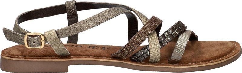 Lazamani - Zuri Dames Sandalen Brown
