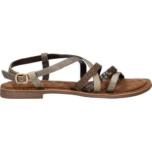 Lazamani - Zuri Dames Sandalen Brown