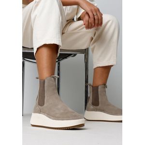 Shabbies Amsterdam Women Chavi SHS1481 Suède Light Taupe-Schoenmaat 41