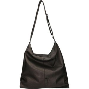 Shabbies Amsterdam Medium Schoudertas / Crossbodytas Dames - Jay - Zwart