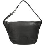 Shabbies Amsterdam Kleine Crossbodytas / Schoudertas Dames - Leer - Esra - Zwart