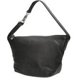 Shabbies Amsterdam Kleine Crossbodytas / Schoudertas Dames - Leer - Esra - Zwart