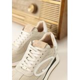 Fred de la Bretoniere - Yentl Sneaker Low - Beige - Dames Sneaker