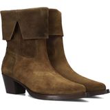 Shabbies Amsterdam - Lure Mid Boot - Warm Brown - Leer
