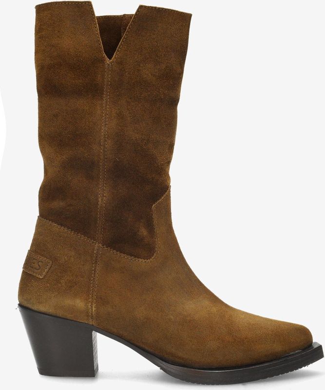 Shabbies Amsterdam - Lure Mid Boot - Warm Brown - Leer