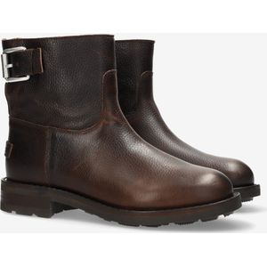 Shabbies Amsterdam Women Alyd Ankle Boot Dark Brown