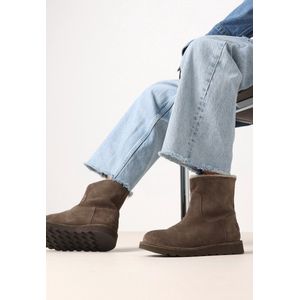 Shabbies Amsterdam Enkellaars Palissa Bruin - Dames Laarzen