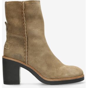 Shabbies Amsterdam Venle enkellaars voor dames, beige, 37 EU