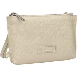 Shabbies Amsterdam leren crossbody tas Festival beige