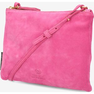 Fred De La Bretoniere Crossbody Bag Bregje Fuchsia - Maat ONESIZE