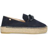 Fred de la Bretoniere dames espadrille - Blauw - Maat 39