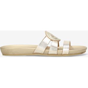 Fred de La Bretoniere Women Clover Si Vachetta Light Gold