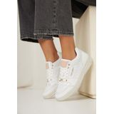 Fred de La Bretoniere Yara Mega Leren Sneakers Wit
