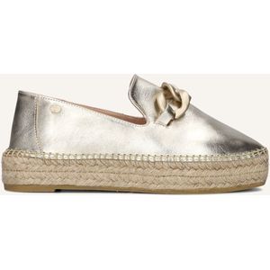 Fred DE LA Bretoniere - June LI - Espadrilles - Goudkleurig - Leer/Jutte/Rubber