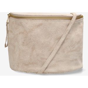 Fred De La Bretoniere Crossbody Bag Marianneke Taupe - Maat ONESIZE