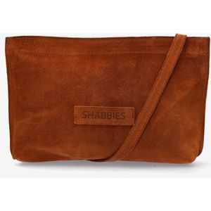 Shabbies Amsterdam Crossbody Bag Brick Brown - Maat ONESIZE