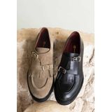 Fred De La Bretoniere - Loafer Paris Jay - Zwart - Leer