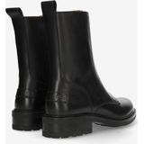 Shabbies Amsterdam - Dean - Veterboots - Zwart - Leer