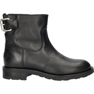 Shabbies Amsterdam Enkellaars Alyd Ankie Zwart - Dames Laarzen