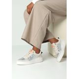 Fred De La Bretoniere Sneaker Emmya Chunky Silver White