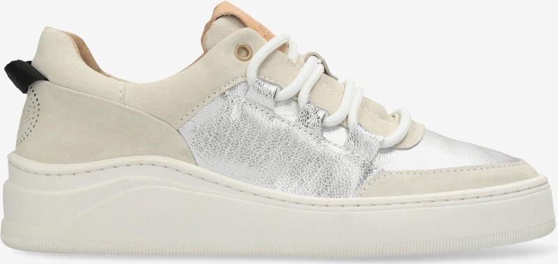 Fred De La Bretoniere Sneaker Emmya Chunky Silver White