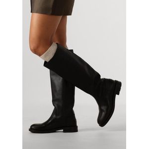 Shabbies - ALYD TUBA - Knielaarzen - Zwart - Leer