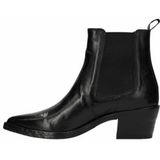Shabbies Amsterdam - Wiep - Chelsea Boots - Zwart - Leer