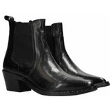 Shabbies Amsterdam - Wiep - Chelsea Boots - Zwart - Leer