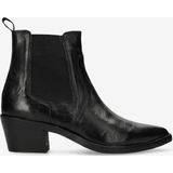 Shabbies Amsterdam - Wiep - Chelsea Boots - Zwart - Leer